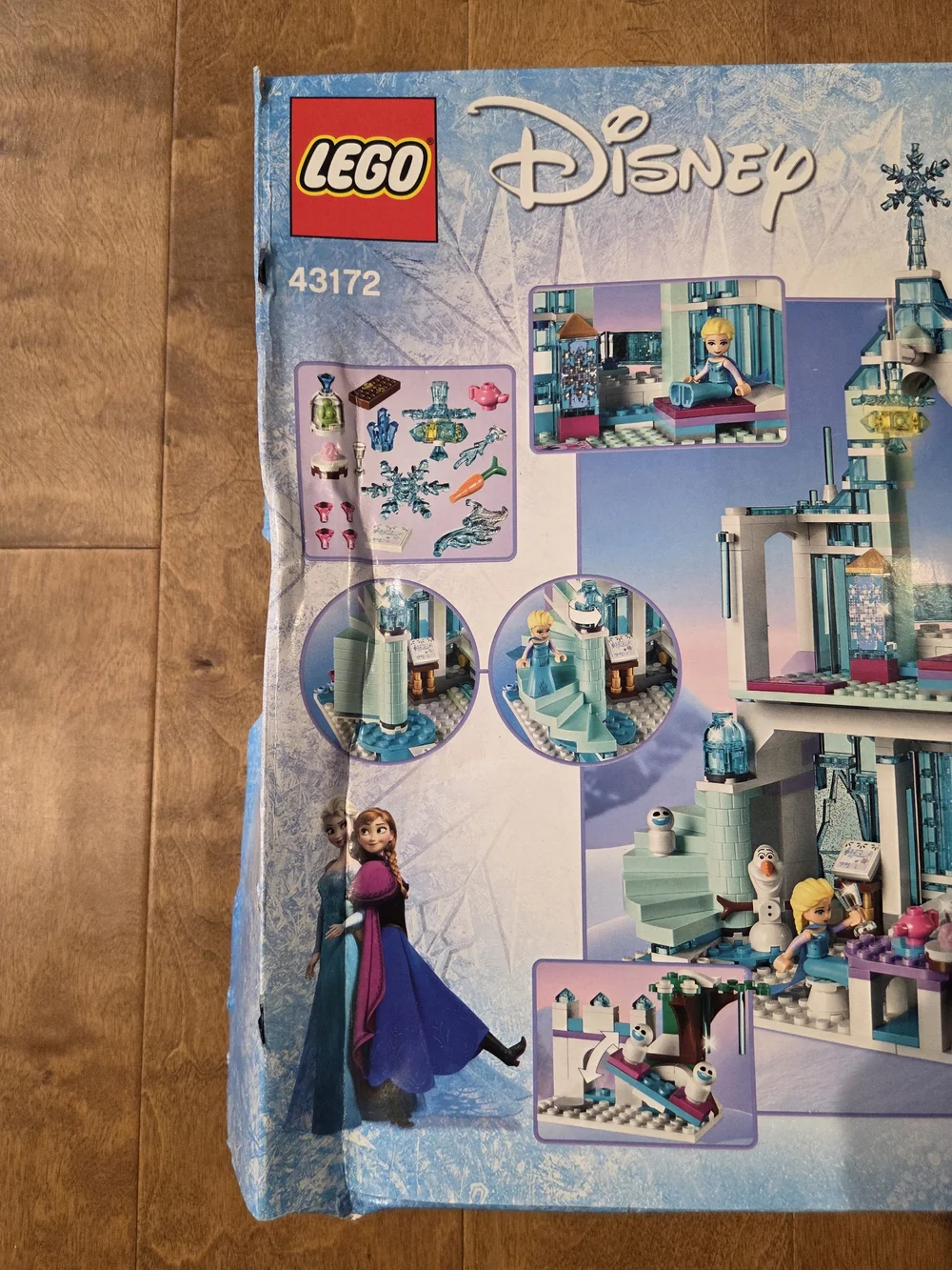 LEGO Disney Frozen Elsa's Magical Ice Palace 43172 Toy Castle Building Kit